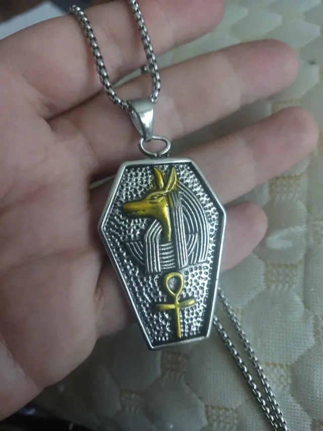 COLGANTE EGIPCIO DIOSA ANUBIS