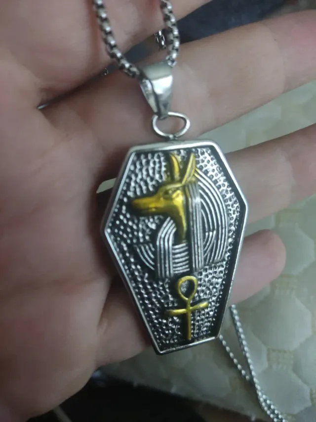 COLGANTE EGIPCIO DIOSA ANUBIS