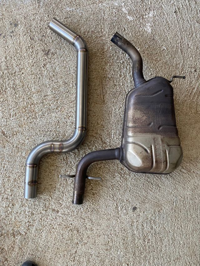 Supresor intermedio  vw golf mk5, mk6, a3 8p, leon