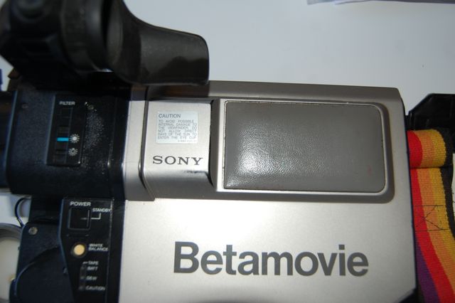 cámara de video vintage