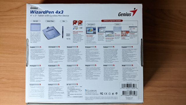 Tableta Digital Genius WizardPen 4x3