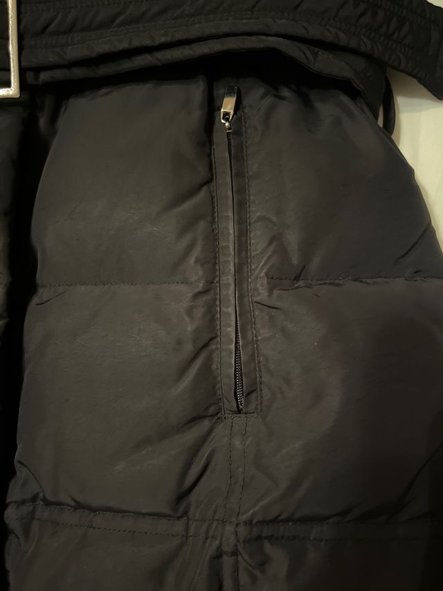 PARKA SRA NEGRA ZARA TALLA L