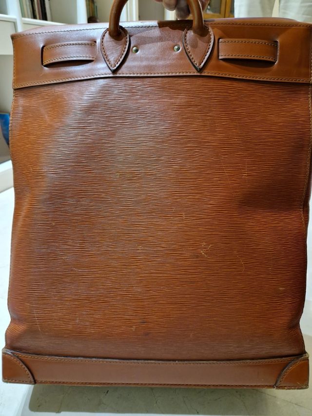 Louis Vuitton streamer bag epi leather Golden brow