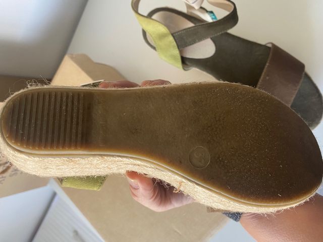 Sandalias de piel Sara Navarro