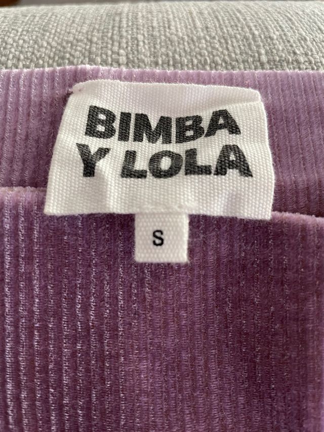 Top terciopelo Bimba y Lola