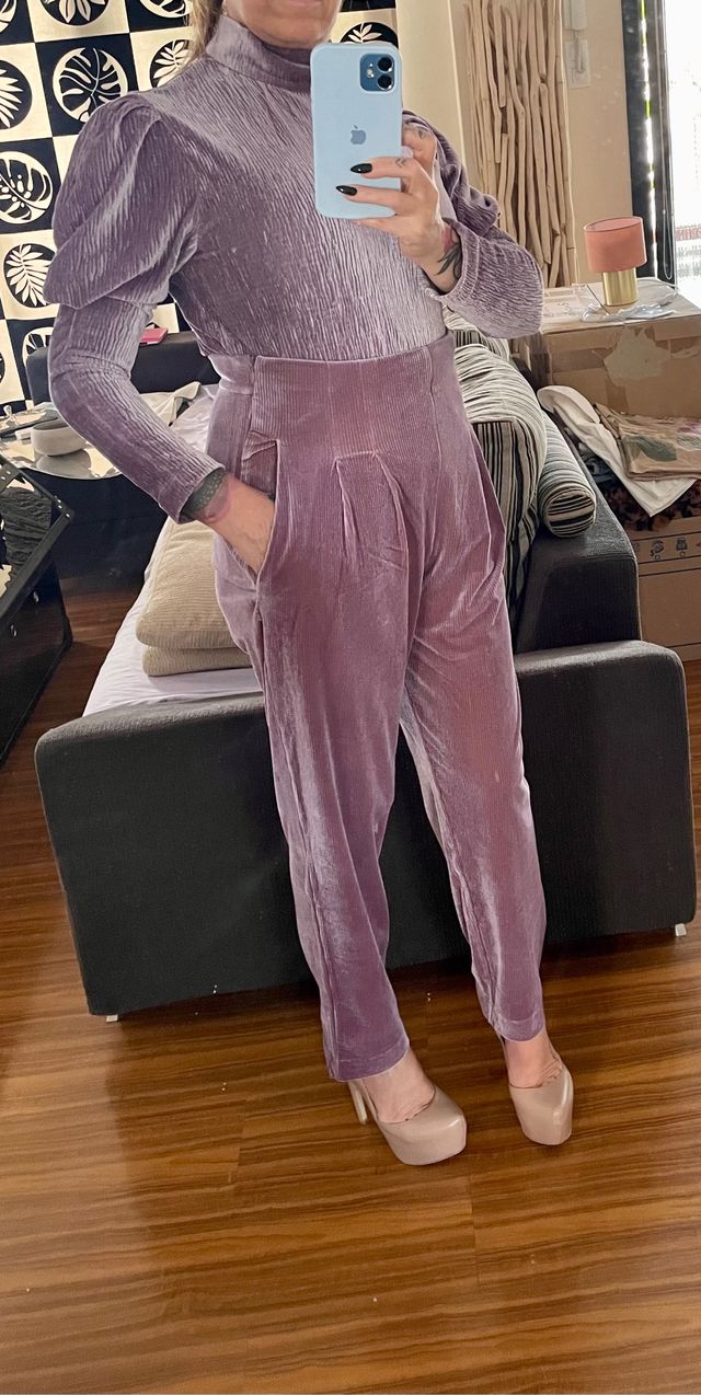 Top terciopelo Bimba y Lola