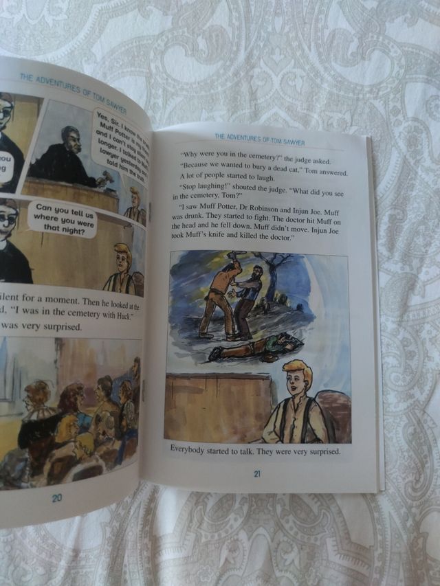 Libro Tom Sawyer en inglés 2ESO