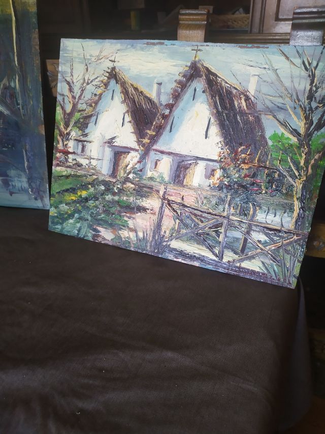 3 Cuadros Pinturas A.Rocamora (Grande vendido)