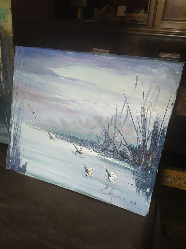 3 Cuadros Pinturas A.Rocamora (Grande vendido)