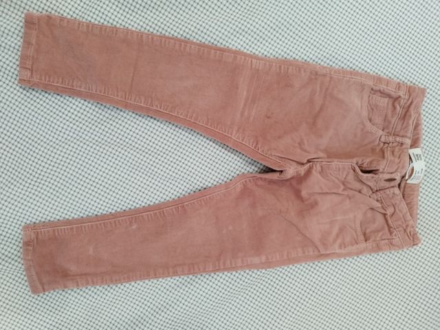 Pantalones micropana rosa y azul marino 3-4 años