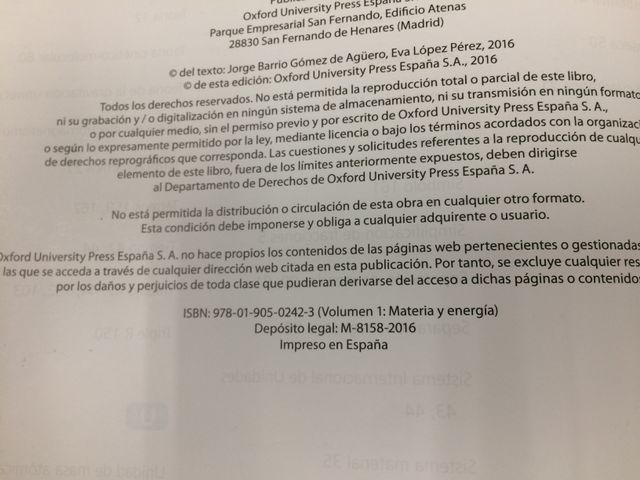 FÍSICA Y QUÍMICA 2 ESO EDIT. OXFORD