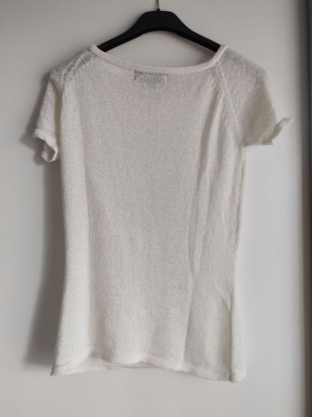 Maglia maniche corte bianca