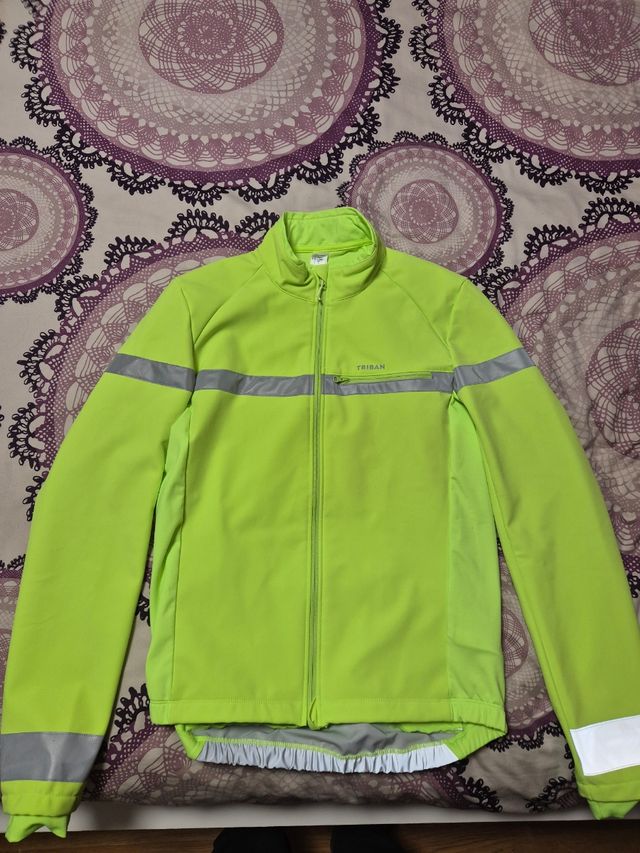 Chaqueta cortavientos Bicicleta Triban