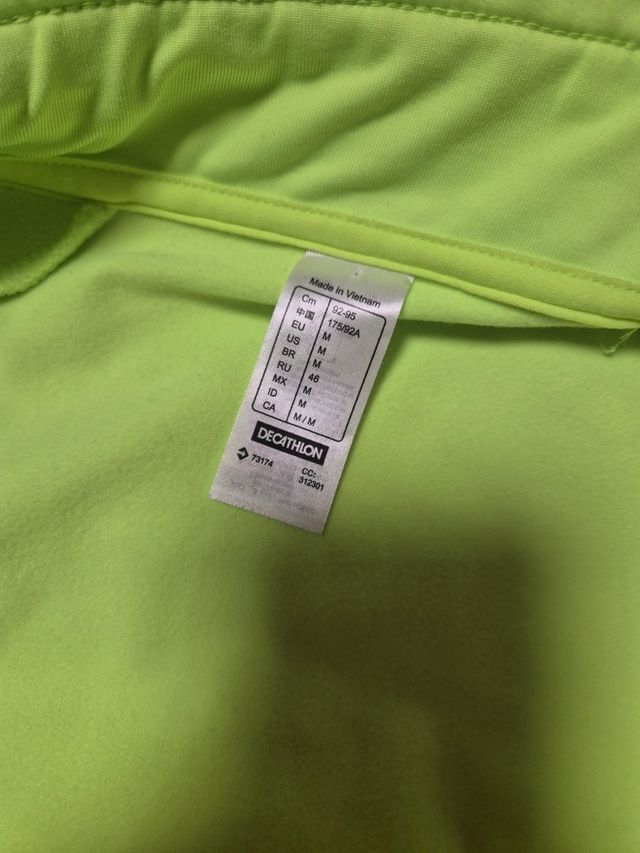 Chaqueta cortavientos Bicicleta Triban