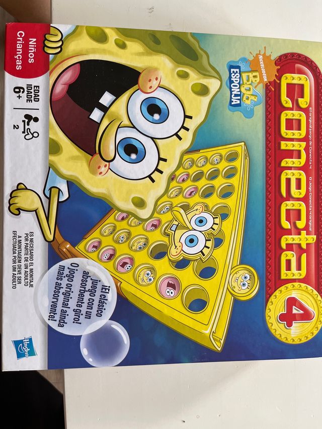 Conecta 4 Bob Esponja