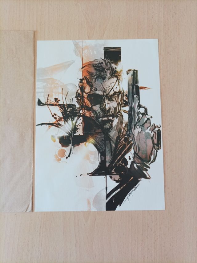 Litografía Metal Gear The Phantom Pain