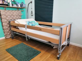 Cama eléctrica articulada elevable ,