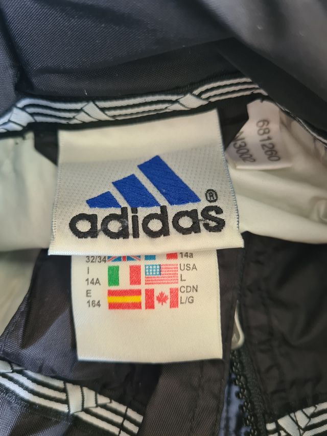 giacca a vento adidas tag 14 anni
