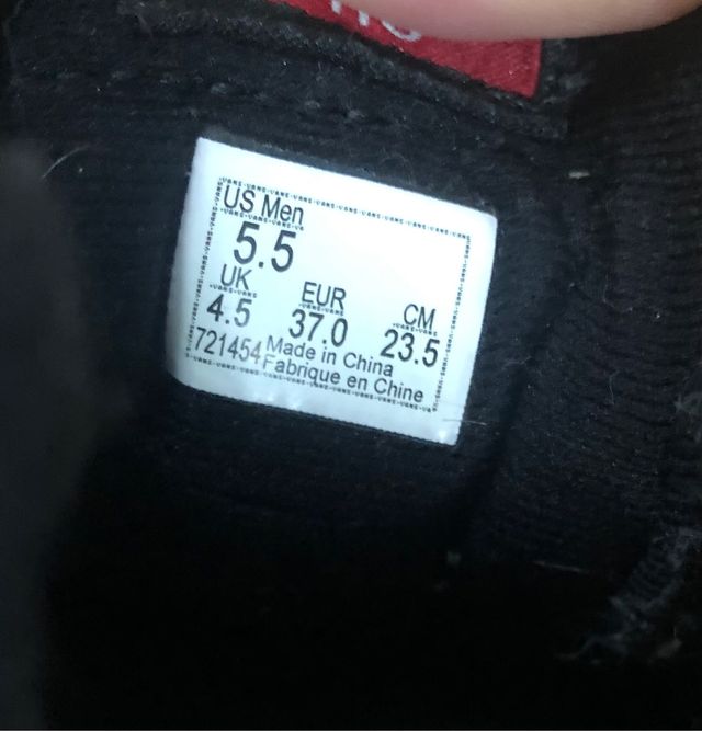 Zapatillas Vans talla 37