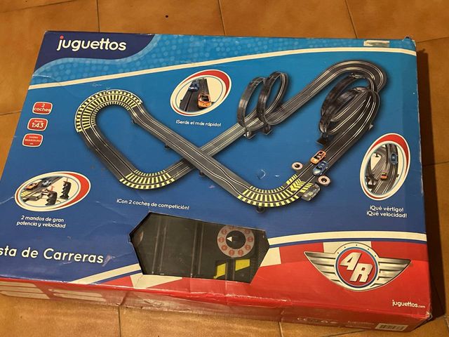 Scalextric marca Juguettos Pista de carreras de segunda mano por