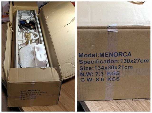 Columna de ducha UG MENORCA