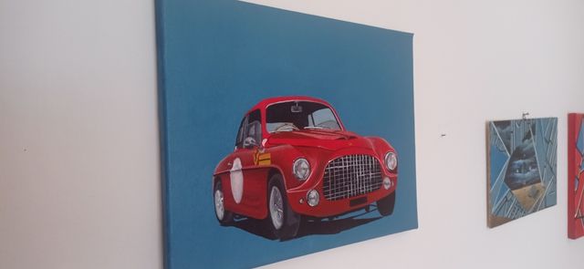 Quadro Ferrari d'epoca