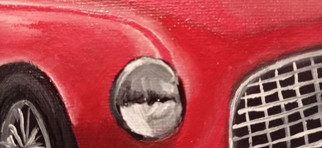 Ferrari dipinto olio su tela