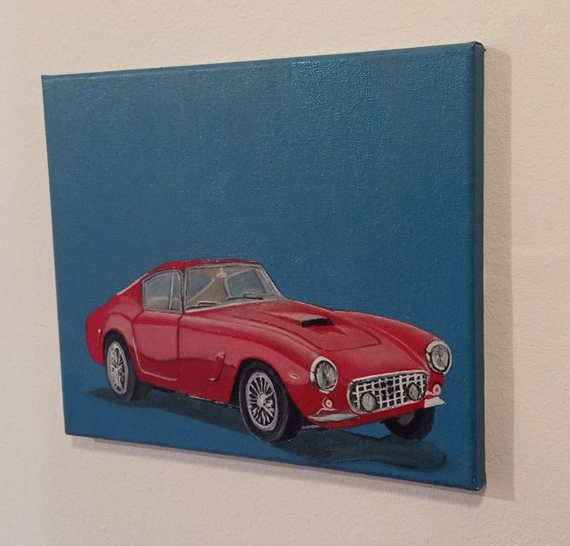 Quadro Ferrari d'epoca collezione