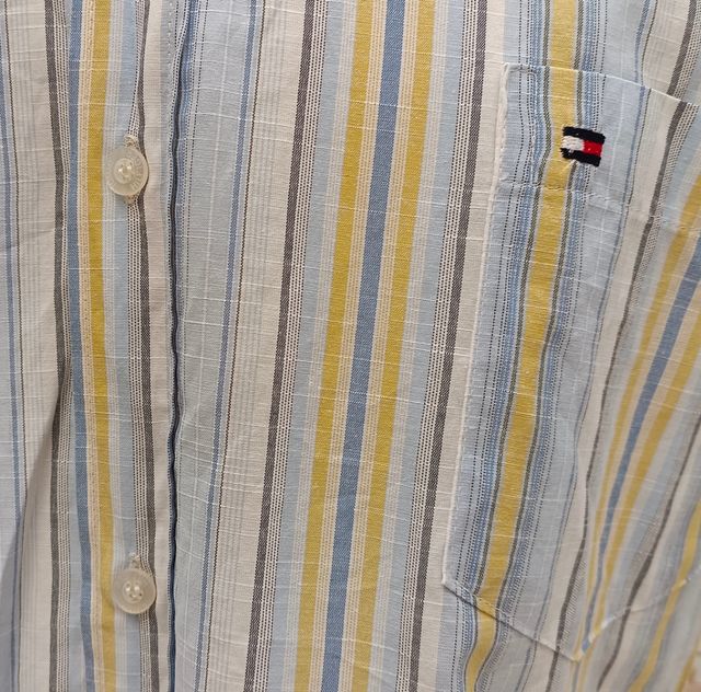 Camisa Tommy Hilfiger rayas XL