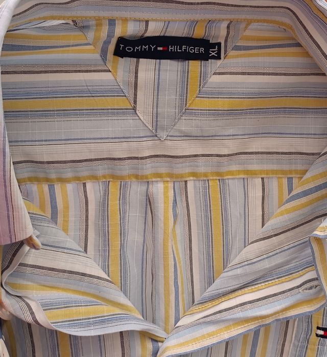 Camisa Tommy Hilfiger rayas XL