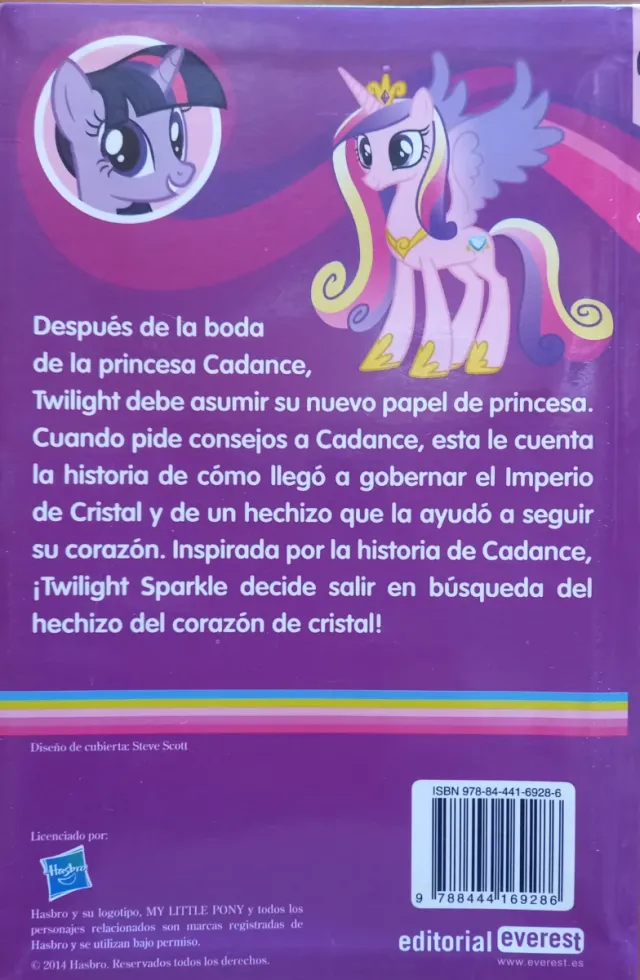 Libro Twilight Sparkle+pony