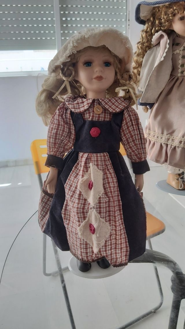 Muñeca porcelana vintage