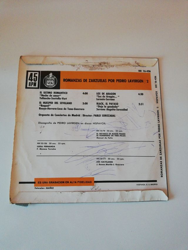 Romanzas de Zarzuela