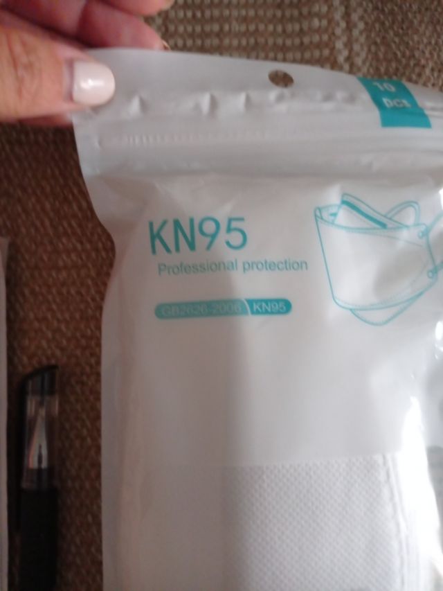 paquete de 10 mascarillas