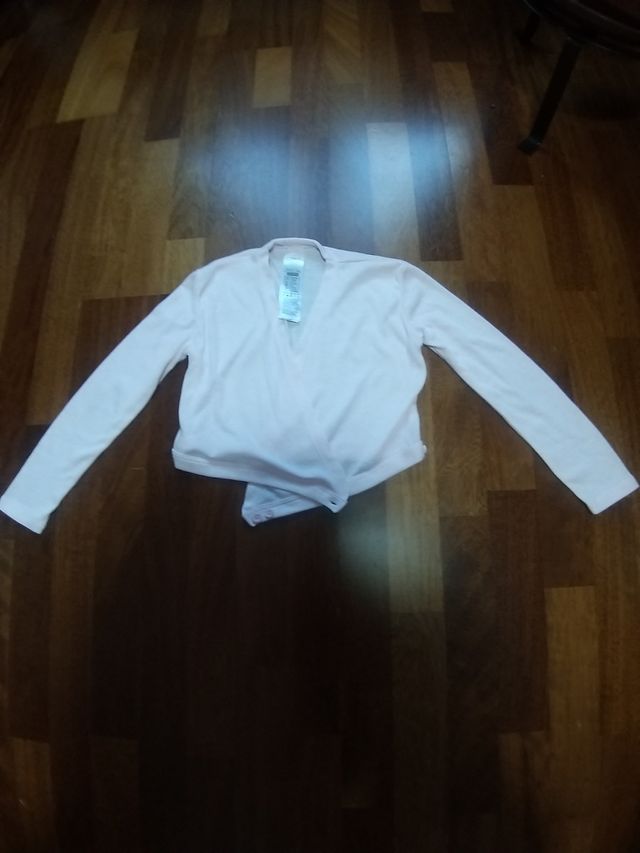 Chaqueta ballet talla 10 Decathlon rosa
