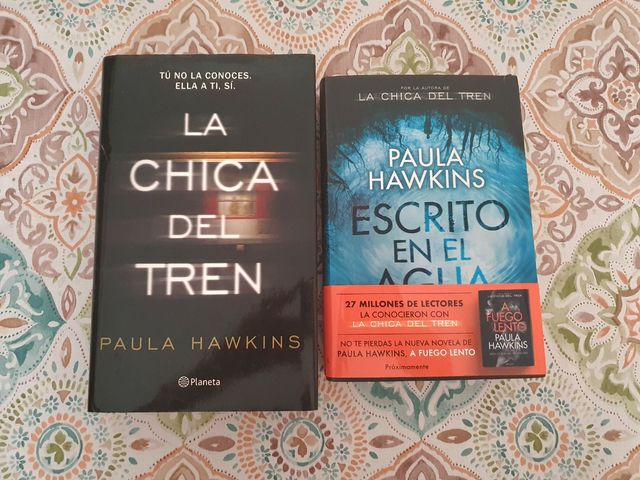 La chica del tren/ Escrito en el agua