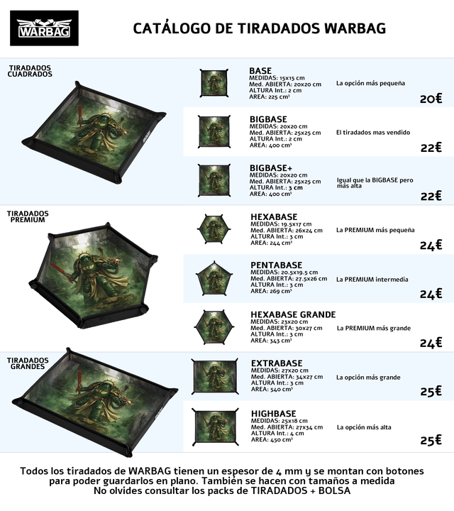 ANGELES OSCUROS - Bolsas Tiradados marca WARBAG