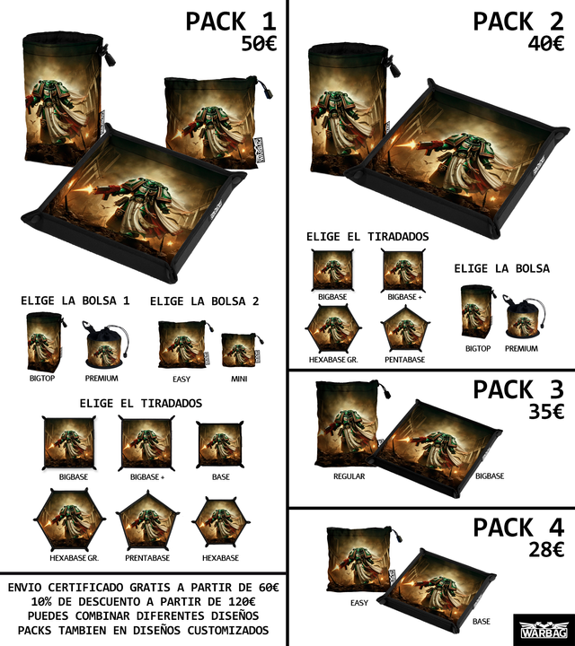 ANGELES OSCUROS - Bolsas Tiradados marca WARBAG