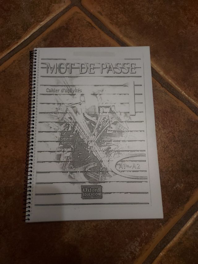 libro 1 bachillerato de francés más cuadernillo