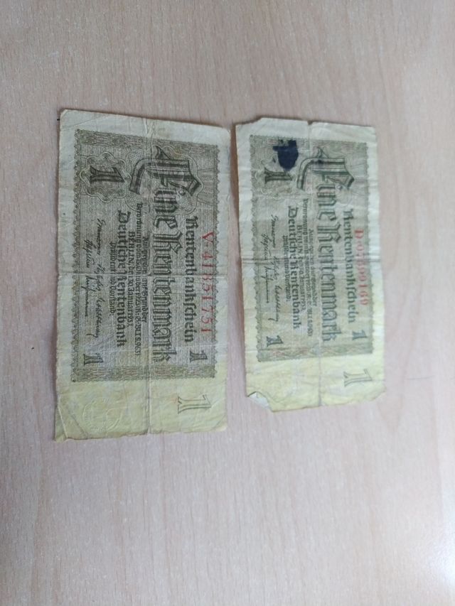 1 rentermark 1937 più uno in regalo 