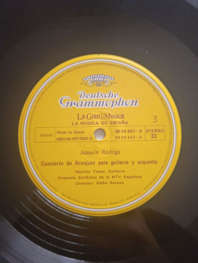 4 vinilos la gran música de españa