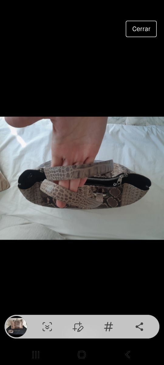 Bolso uterque animal print