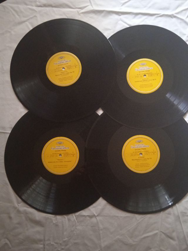 4 Vinilos de Beethoven a Schubert