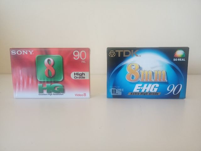 A ESTRENAR Cintas 8mm