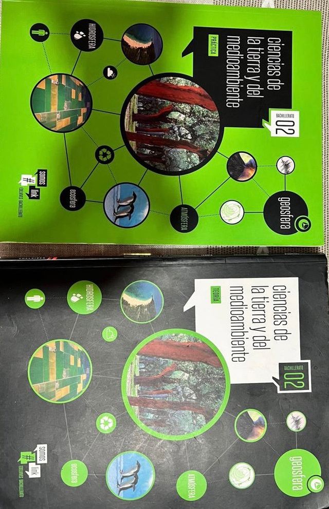 Libros de ciencias de la tierra 2 Bachiller elvive