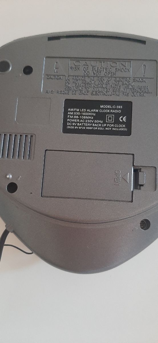 Radio Reloj Despertador