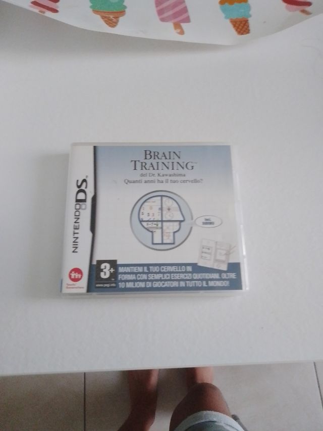 gioco Nintendo DS brain training 