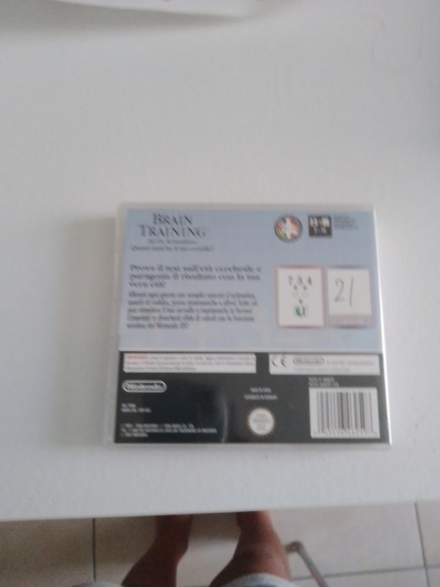 gioco Nintendo DS brain training 