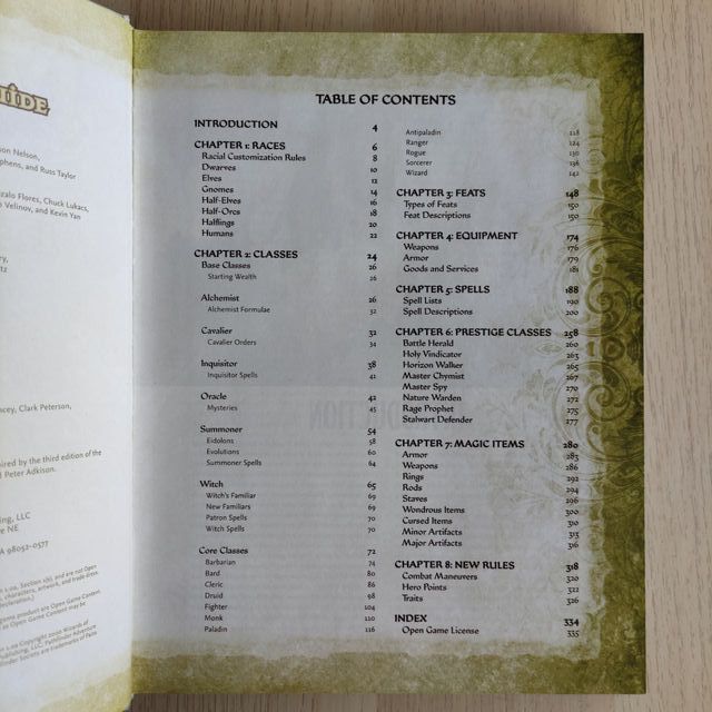 Pathfinder RPG - Advanced Player's Guide (inglés)