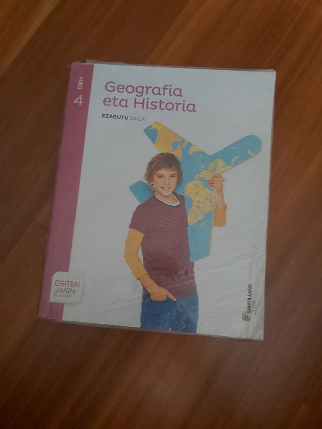 GEOGRAFIA ETA HISTORIA 4 DHB ISBN 9788491084051